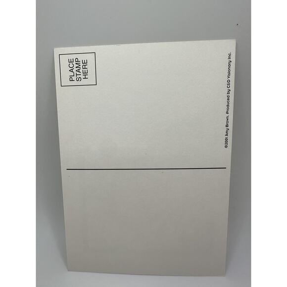 Vintage 2001 Amy Brown Fairy Fae Summer Mushroom Sprite Print Decoration 6”x4.5” - Picture 4 of 5